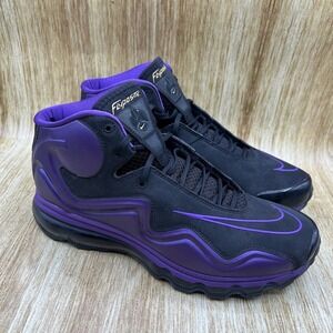 Nike Air Max Flyposite Men's Size 9.5 Sneaker Shoes Black Club Purple 536850-010